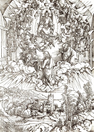 Saint John before God and the Elders by Albrecht Dürer